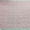 1 Yard Beaded Corded Bridal Lace Fabric Embroidered on 100 Percent Polyester Net Mesh 52 Inch Width